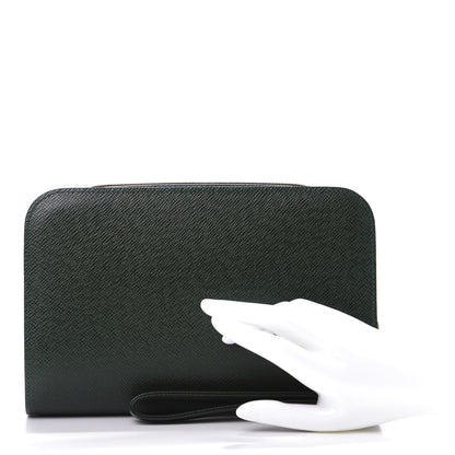 Louis Vuitton Taiga Baikal Pochette Epicea 2 of 10