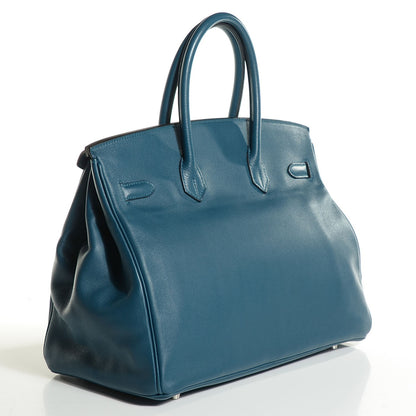 Hermes Veau Swift Birkin 35 Colvert 3 of 27