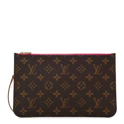 Louis Vuitton Monogram Neverfull MM GM Pochette Pivoine 1 of 9