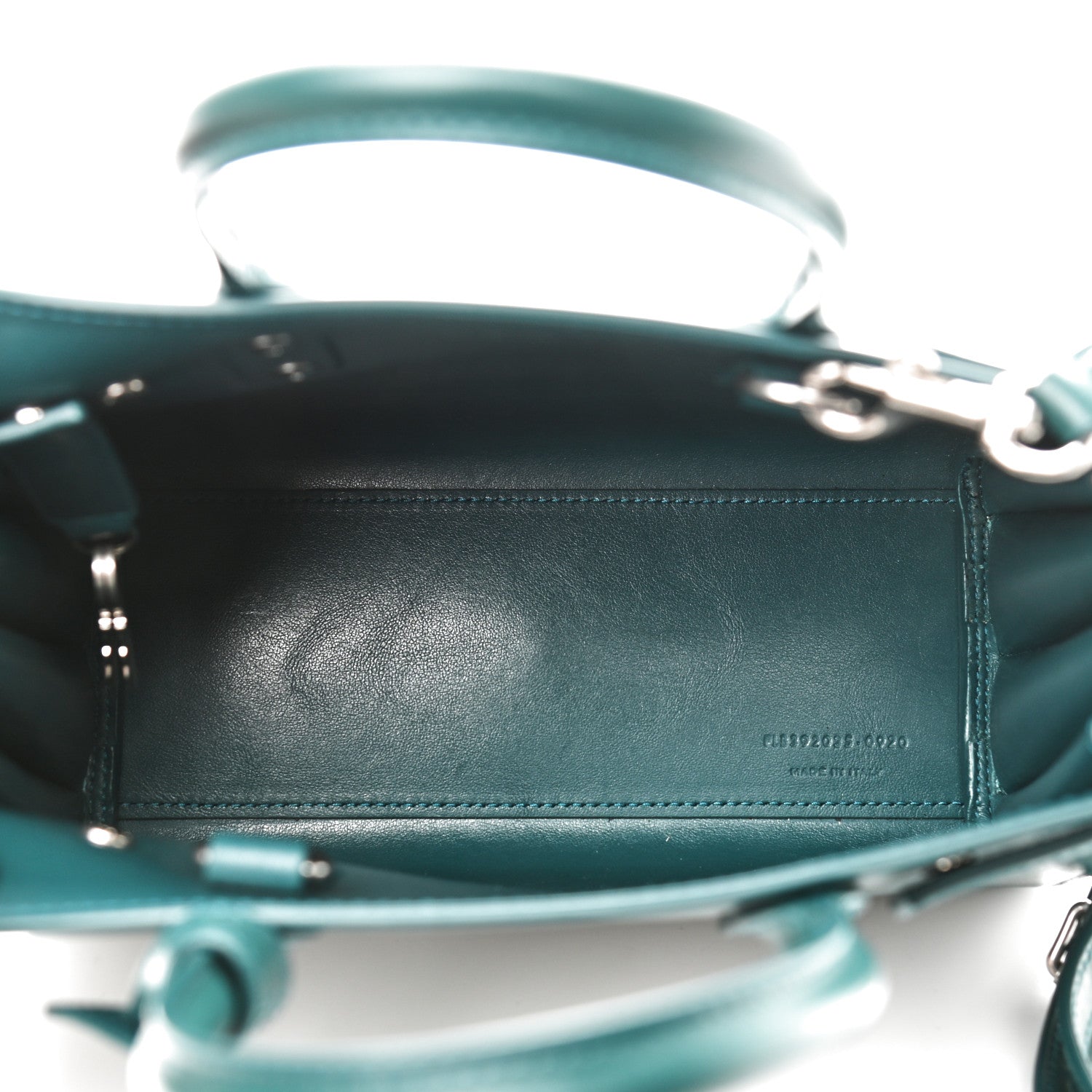 Saint Laurent Calfskin Nano Sac De Jour Sea Turquoise 4 of 9