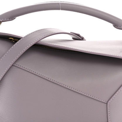 Loewe Soft Grained Calfskin Small Puzzle Edge Bag Pale Aubergine Glaze 8 of 13