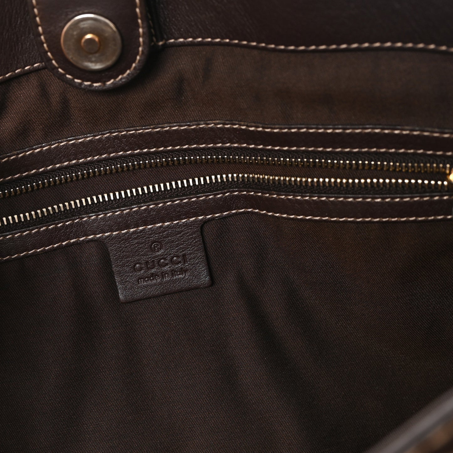 Crystal Monogram Mix Dark Brown