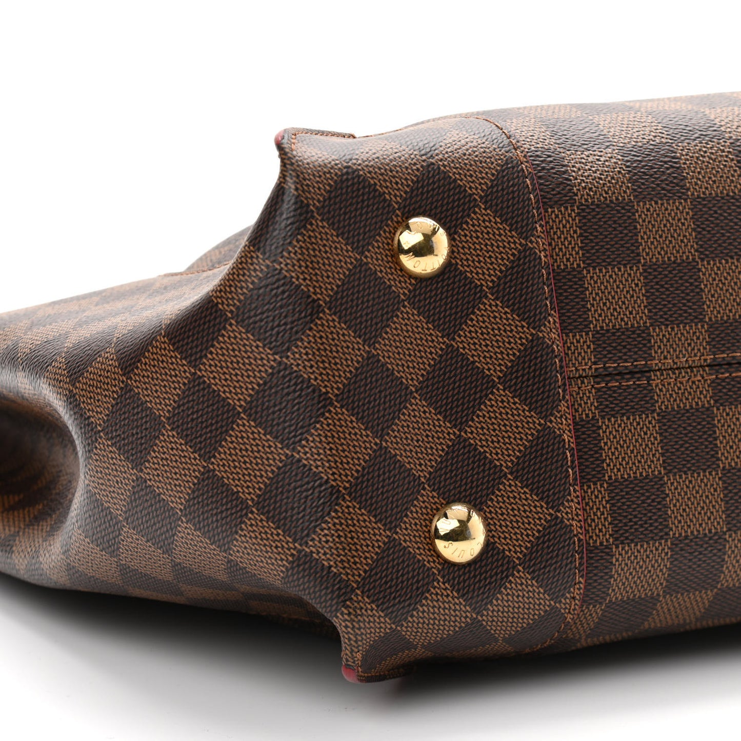 Damier Ebene Caissa Hobo Cherry