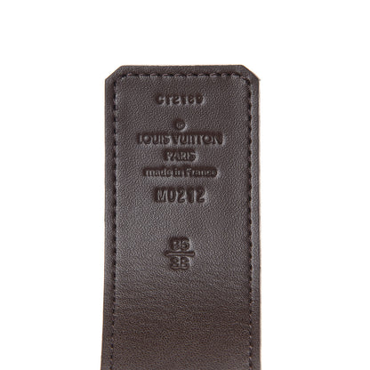 Louis Vuitton Damier Ebene 40mm LV Initiales Belt 95 38 3 of 6