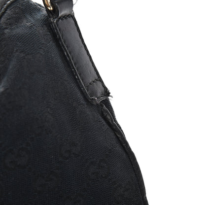 Gucci Monogram Medium New Britt Hobo Black 12 of 18