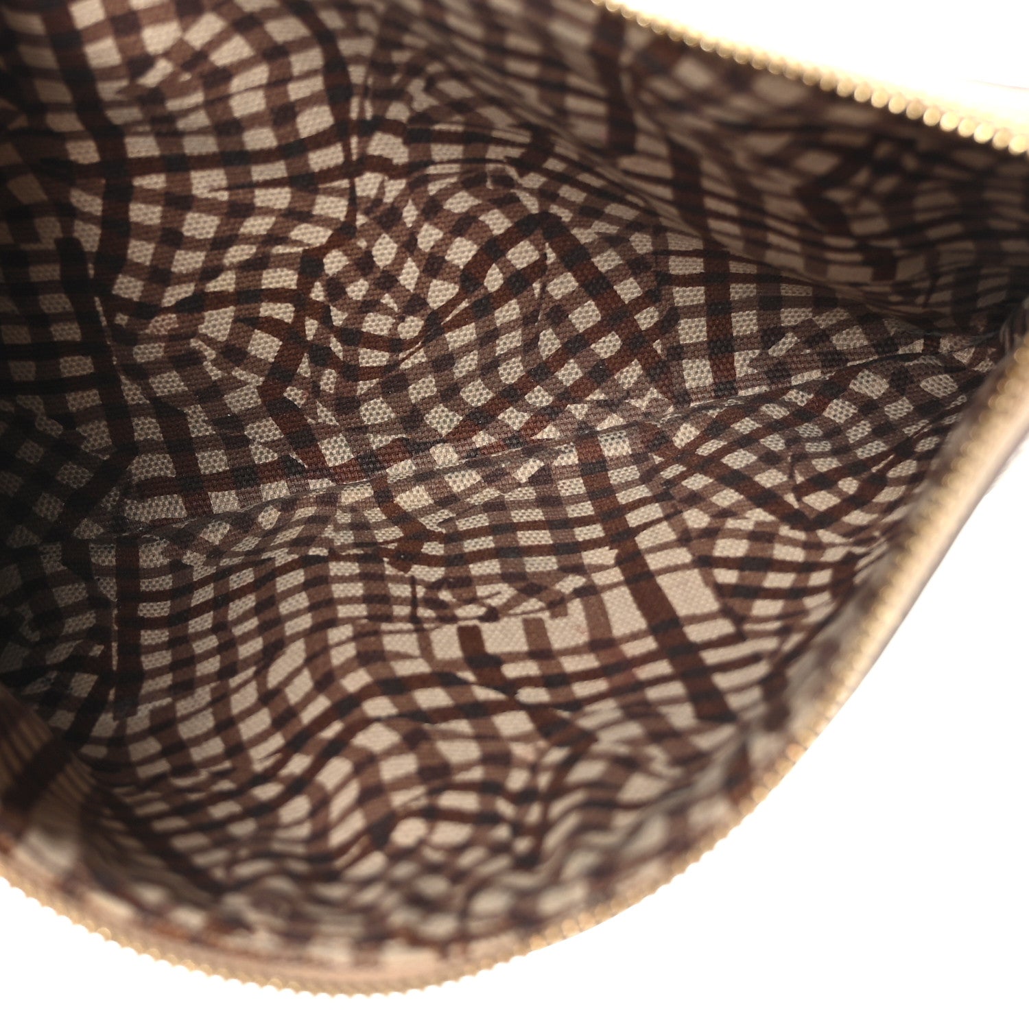 MCM Visetos Medium Pouch Beige 5 of 7