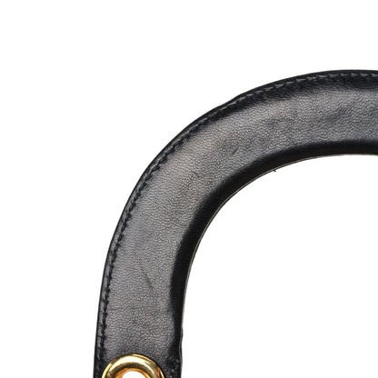 Christian Dior Lambskin Cannage Mini Lady Dior Black 10 of 18