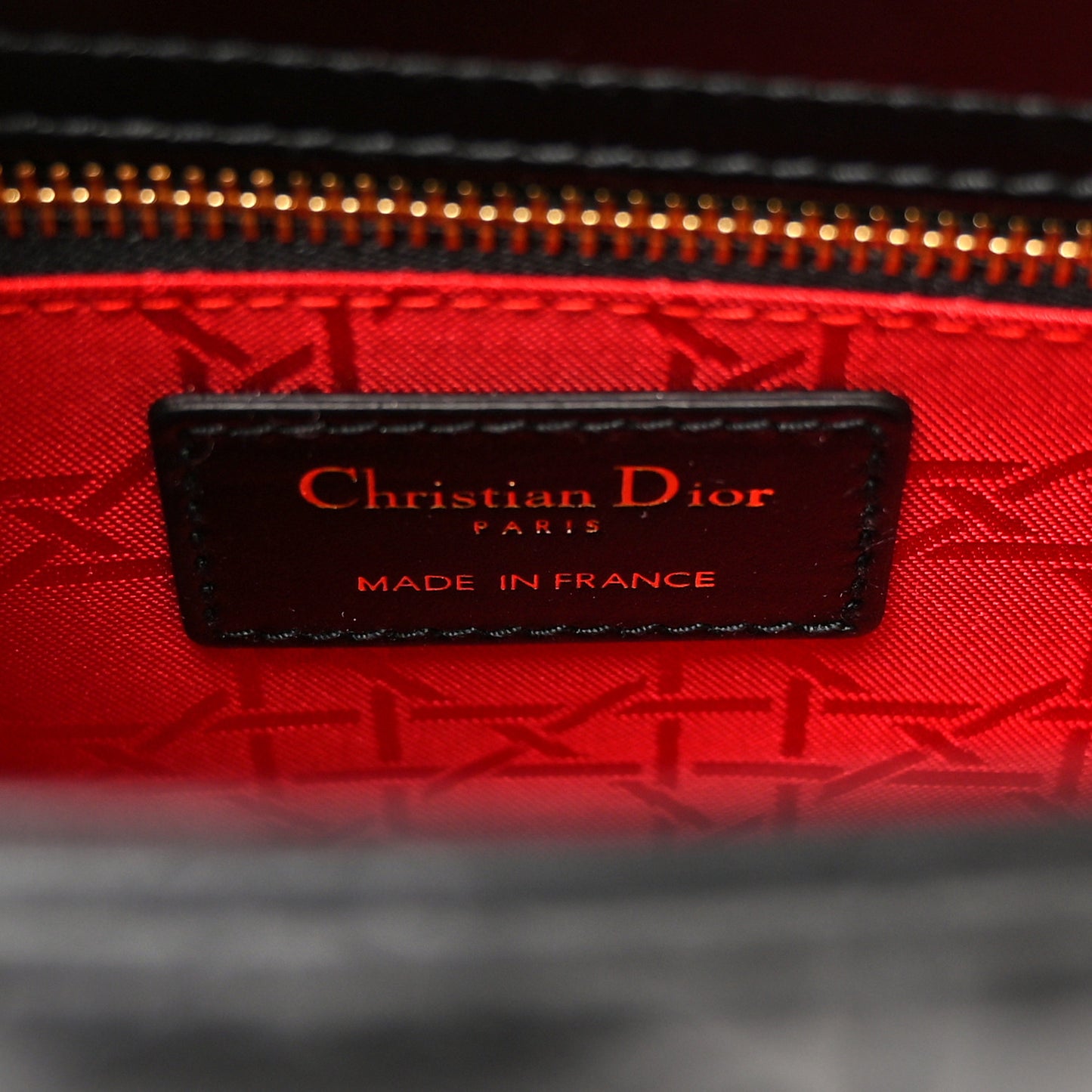 Lambskin Cannage Small My ABCDior Lady Dior Black