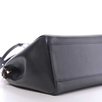 Fendi Nappa Mini Peekaboo Iconic Satchel Black 6 of 10