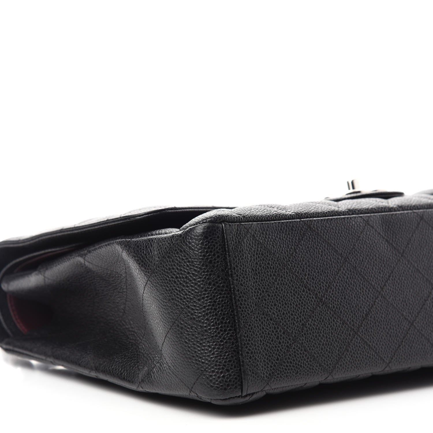 Chanel Caviar Quilted Maxi Double Flap Black 9 of 12