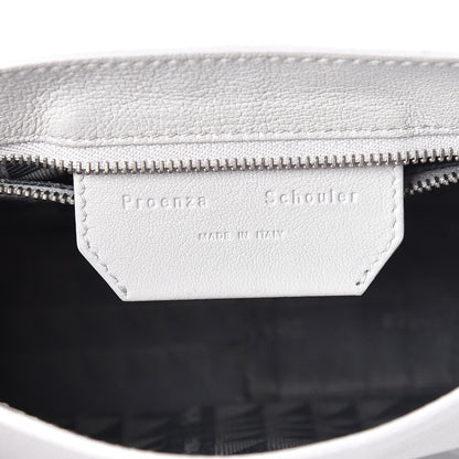 Proenza Schouler Lambskin PS1 Mini Pouch Messenger Bag Grey 6 of 11