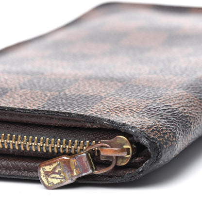 Louis Vuitton Damier Ebene Zippy Compact Wallet 7 of 10