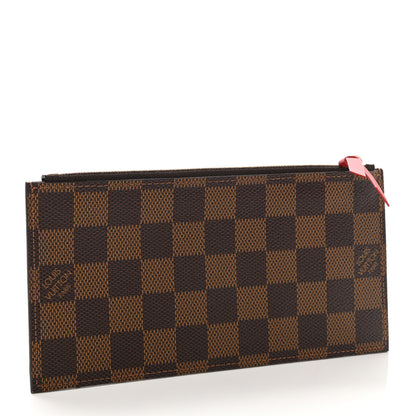 Louis Vuitton Damier Ebene Felicie Chain Wallet Zippered Insert 3 of 7