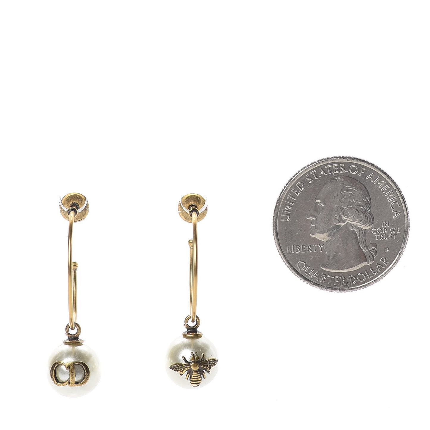 Pearl Bee Star Tribales Hoop Earrings
