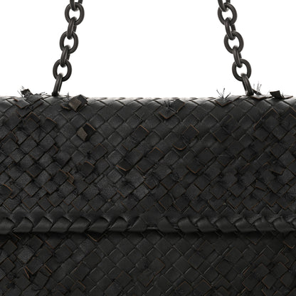 Bottega Veneta Nappa Intrecciato Fringe Flap Grey 8 of 13
