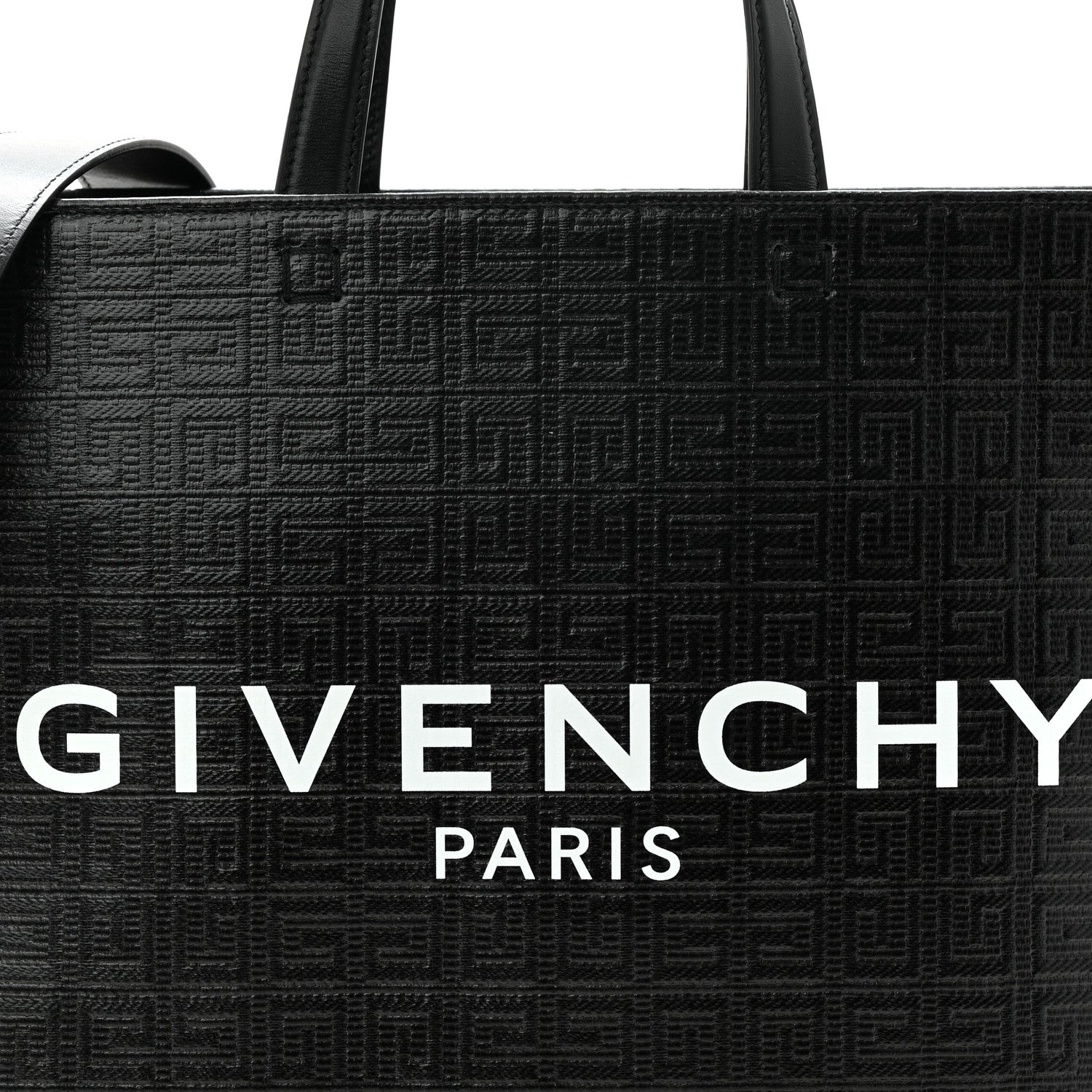 Givenchy 4G Coated Canvas Logo Medium G Tote Black 8 of 10