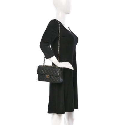 Chanel Caviar Quilted Small Double Flap Black 2 of 9