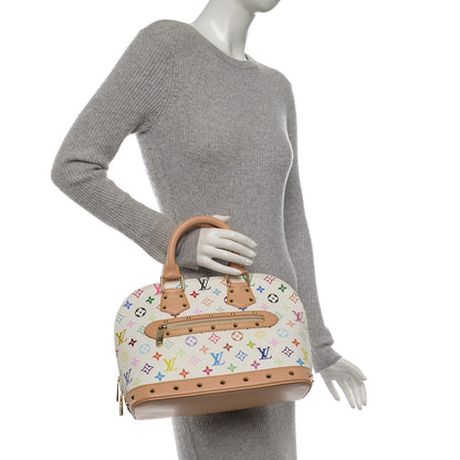 Louis Vuitton Monogram Multicolor Alma White 2 of 5