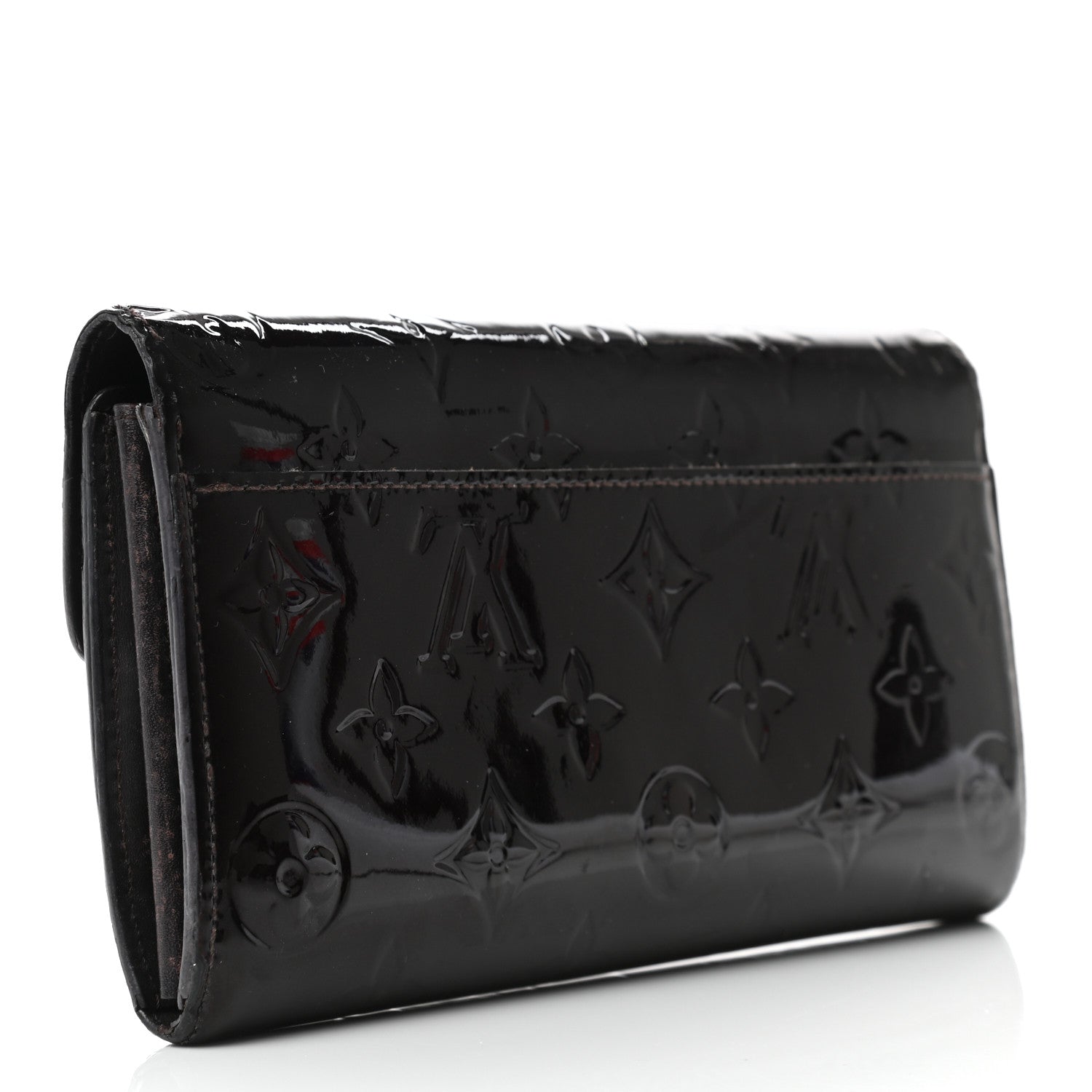 Louis Vuitton Vernis Sarah Wallet NM Amarante 3 of 11