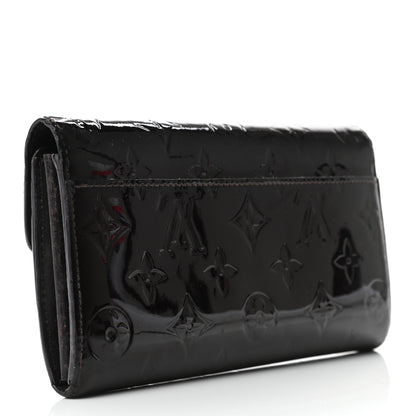 Louis Vuitton Vernis Sarah Wallet NM Amarante 3 of 11