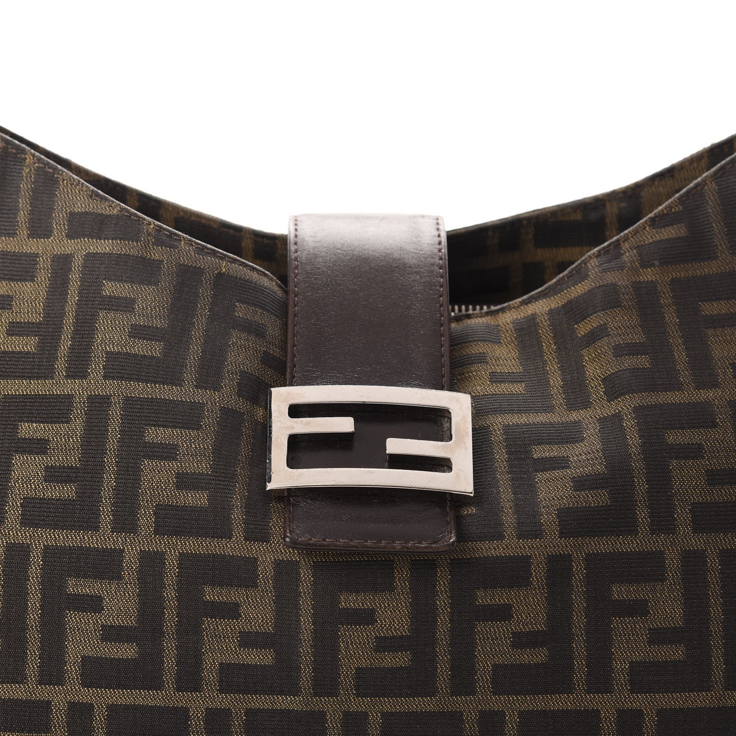 Fendi Zucca Hobo Tobacco 15 of 15