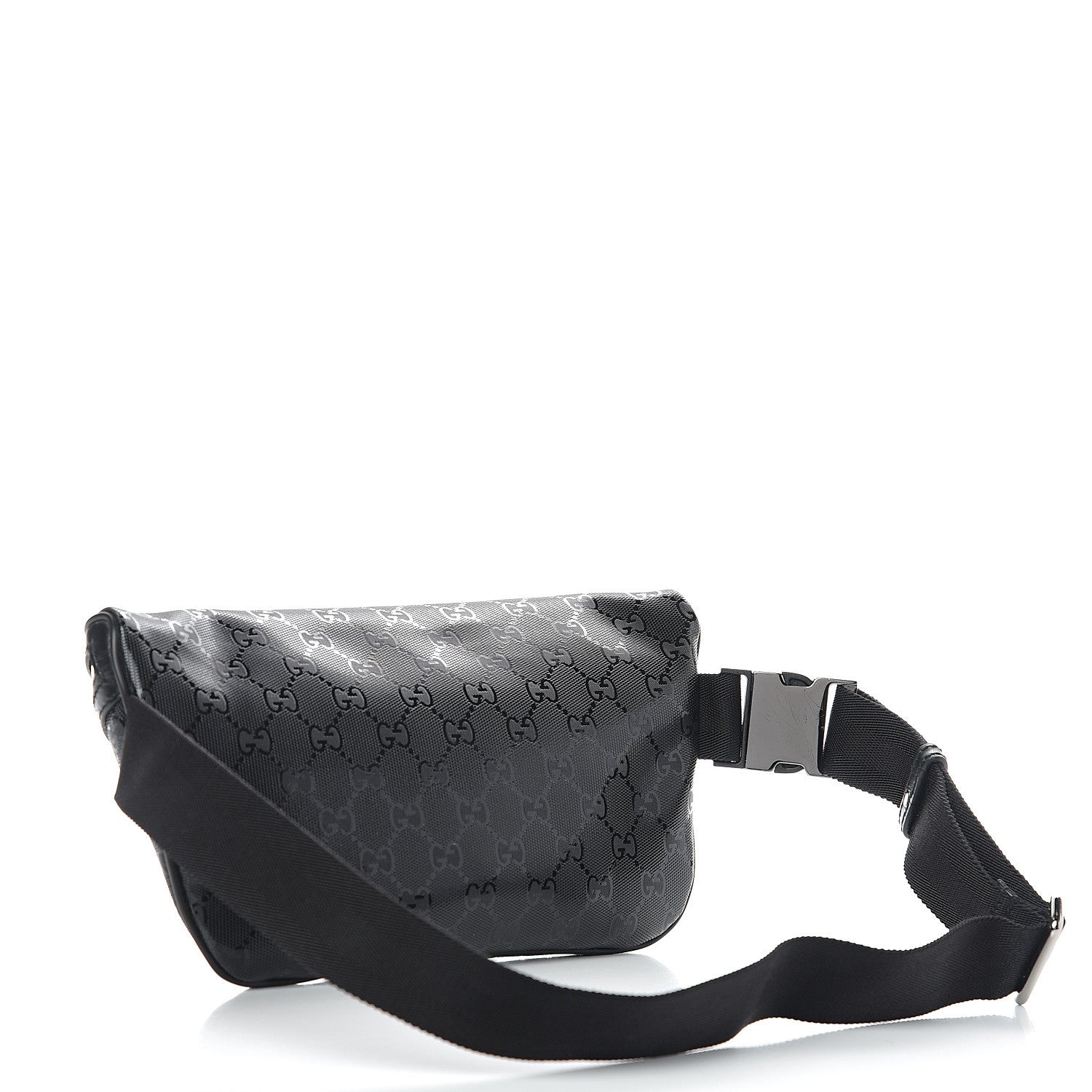 Gucci Imprime Monogram Belt Bag Black 2 of 9