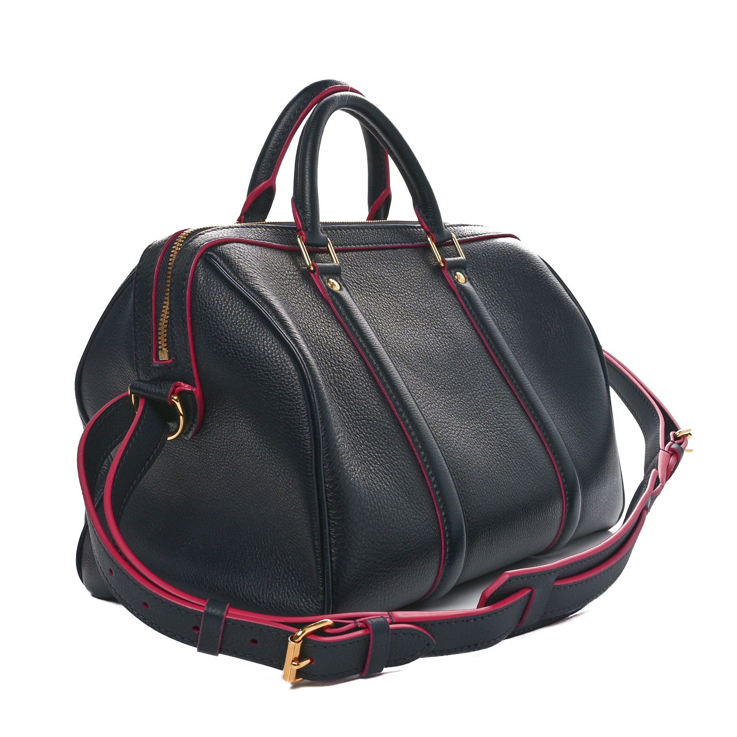 Louis Vuitton Veau Cachemire SC Bag PM Cobalt Fuchsia 3 of 10