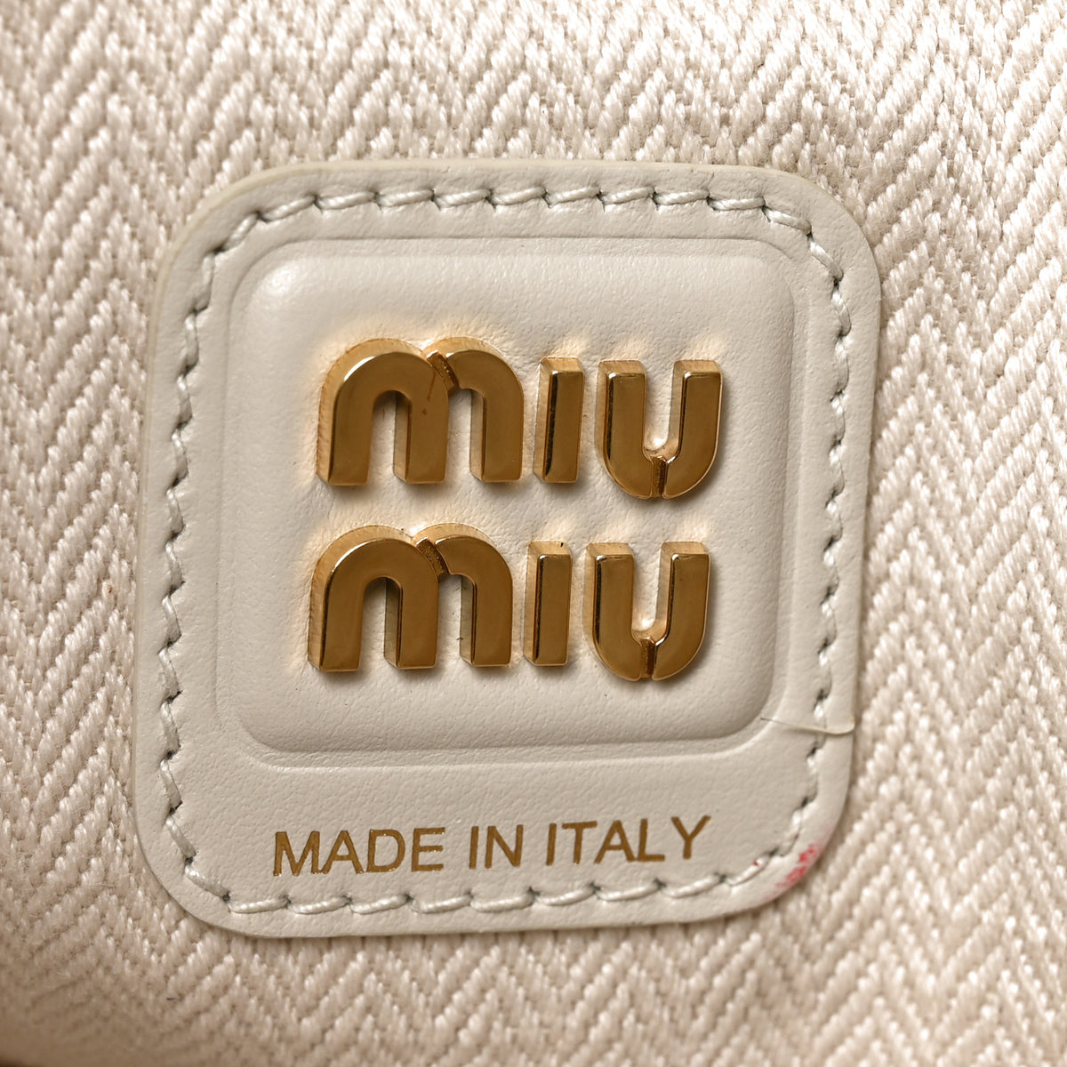 Miu Miu Nappa Patchwork Ivy Bag  Chalk White 6 of 9