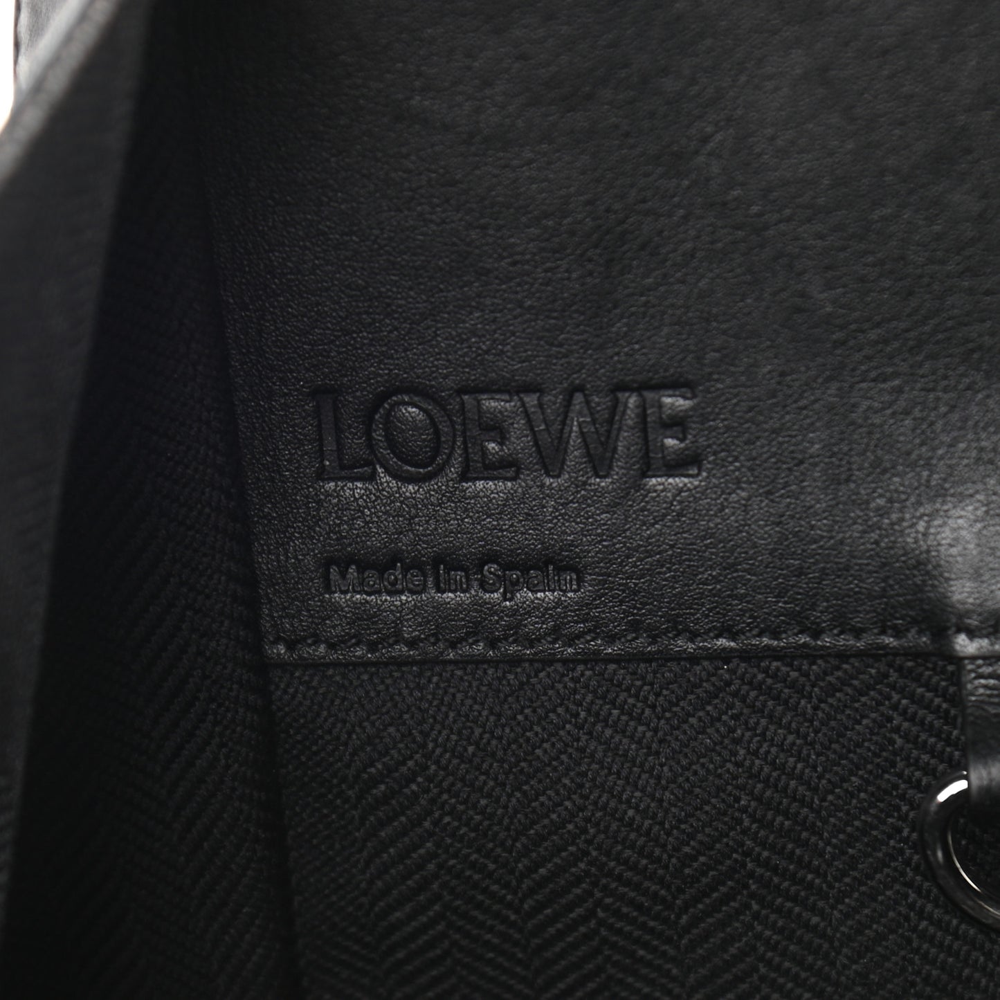 Calfskin Medium Hammock Shoulder Bag Black