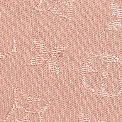 Louis Vuitton Silk Wool Monogram Shawl Natural 8 of 11