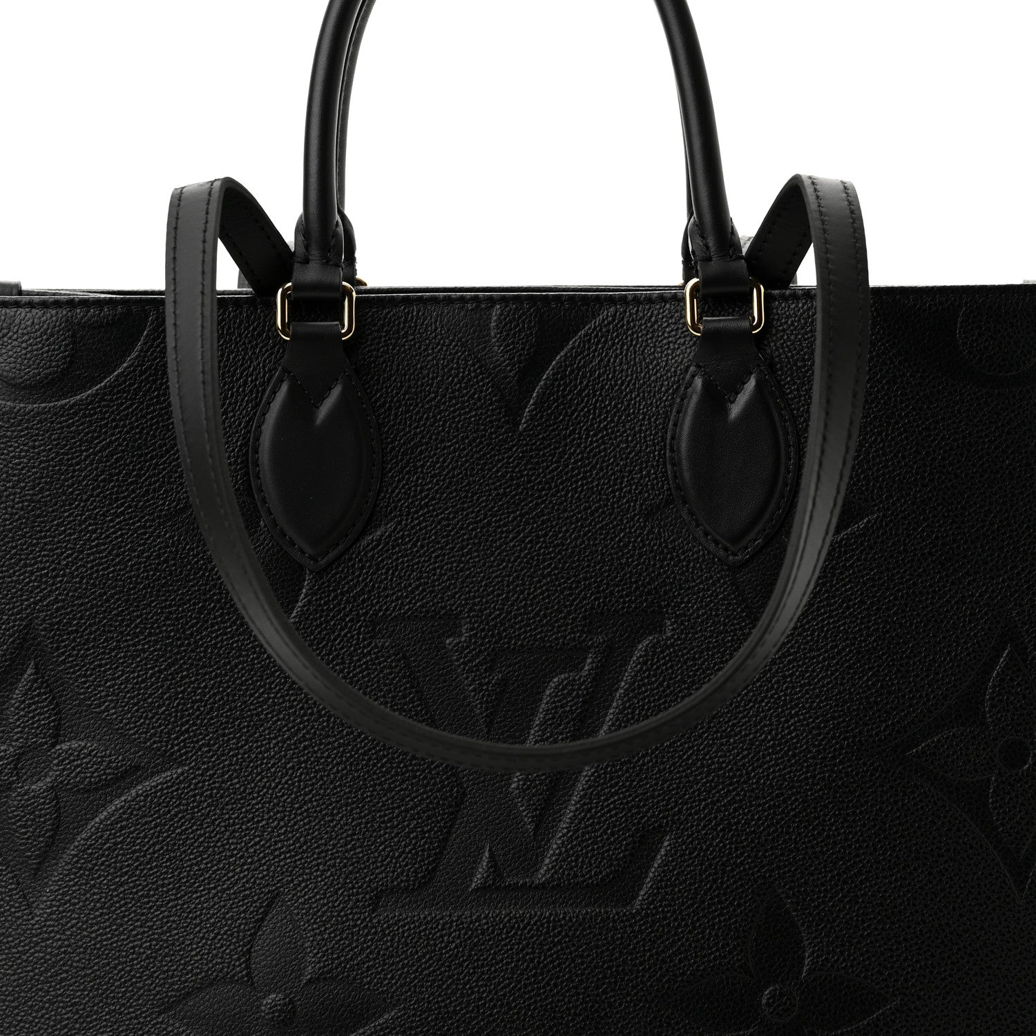 Louis Vuitton Empreinte Monogram Giant Onthego MM Black 7 of 9
