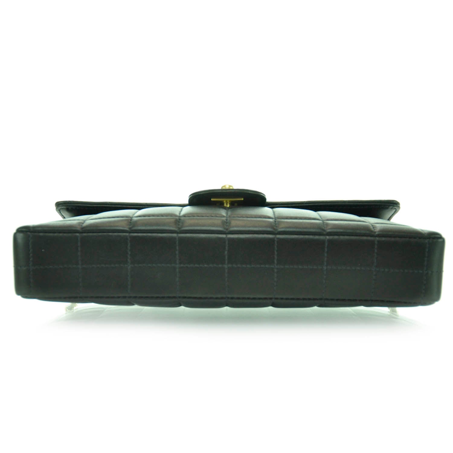 Chanel Lambskin East West Chocolate Bar Flap Black 5 of 11