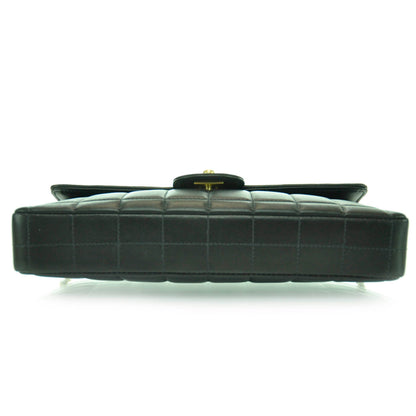 Chanel Lambskin East West Chocolate Bar Flap Black 5 of 11