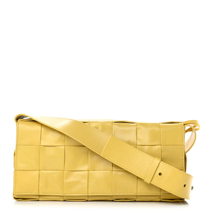Bottega Veneta Paper Calfskin Intrecciato Stretch Cassette Buttercup 2 of 5