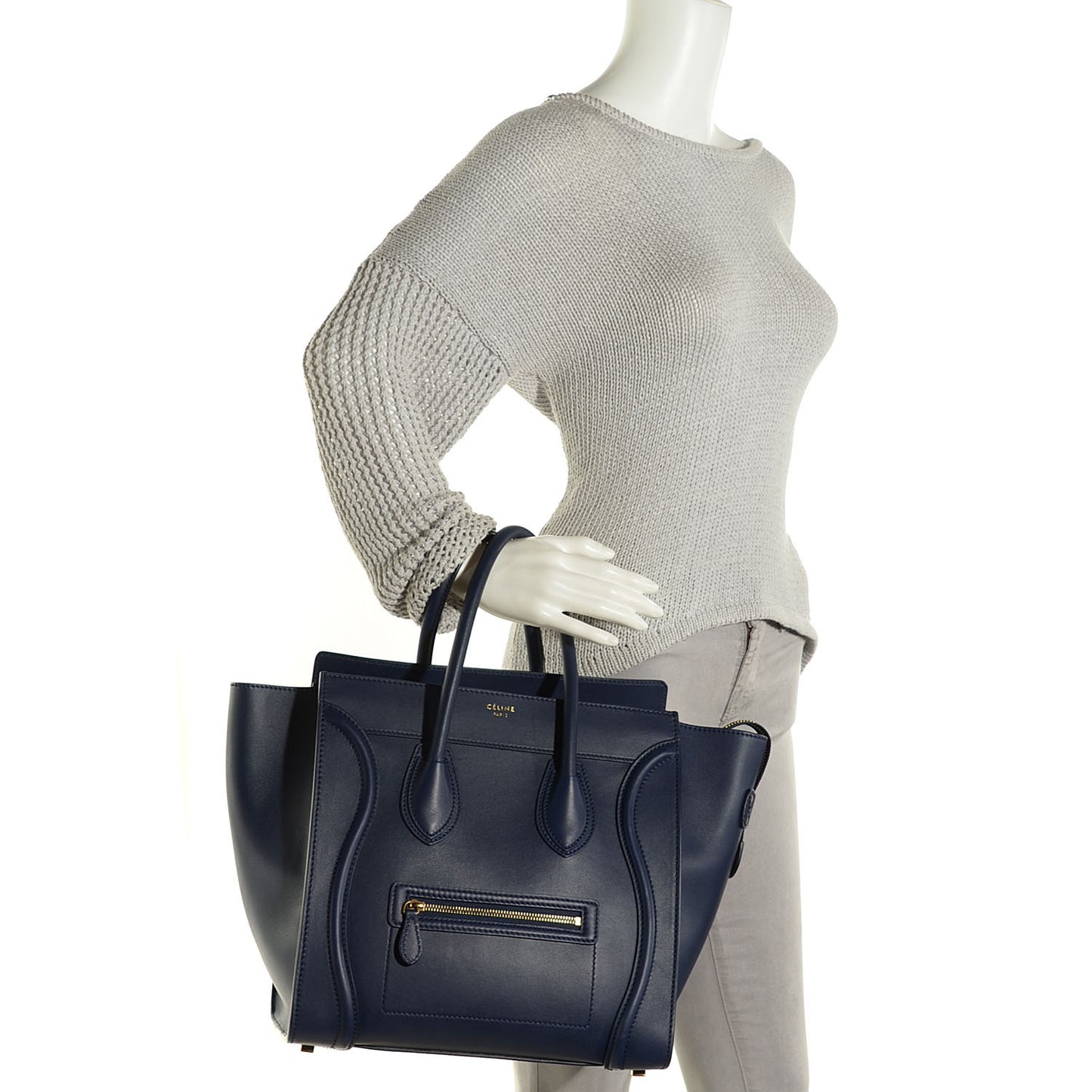 Smooth Calfskin Mini Luggage Ink