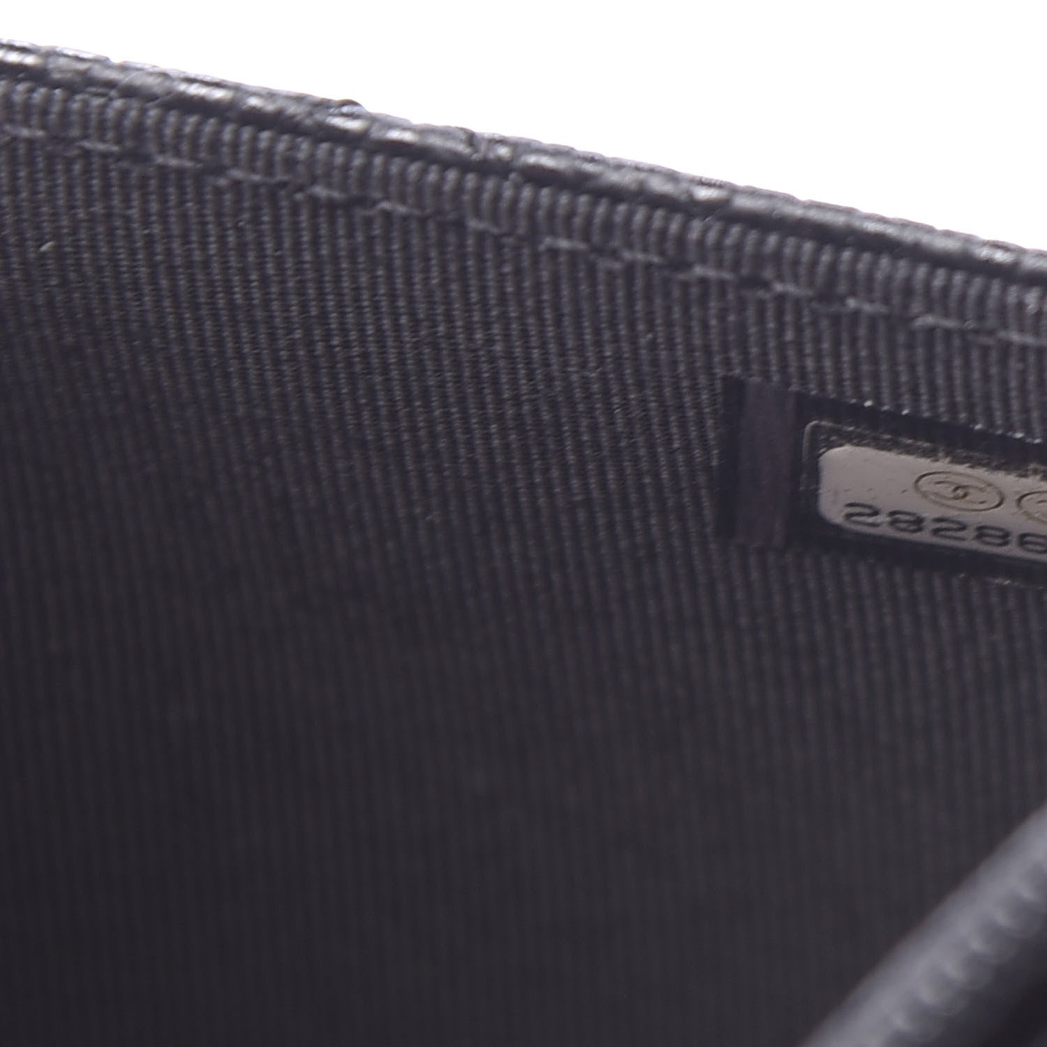 Chanel Caviar Quilted Wallet On Chain WOC Black 7 of 11