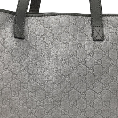 Gucci Metallic Guccissima Large Tote Dark Grey 12 of 23