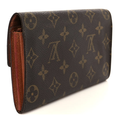 Louis Vuitton Monogram Sarah Wallet 3 of 9