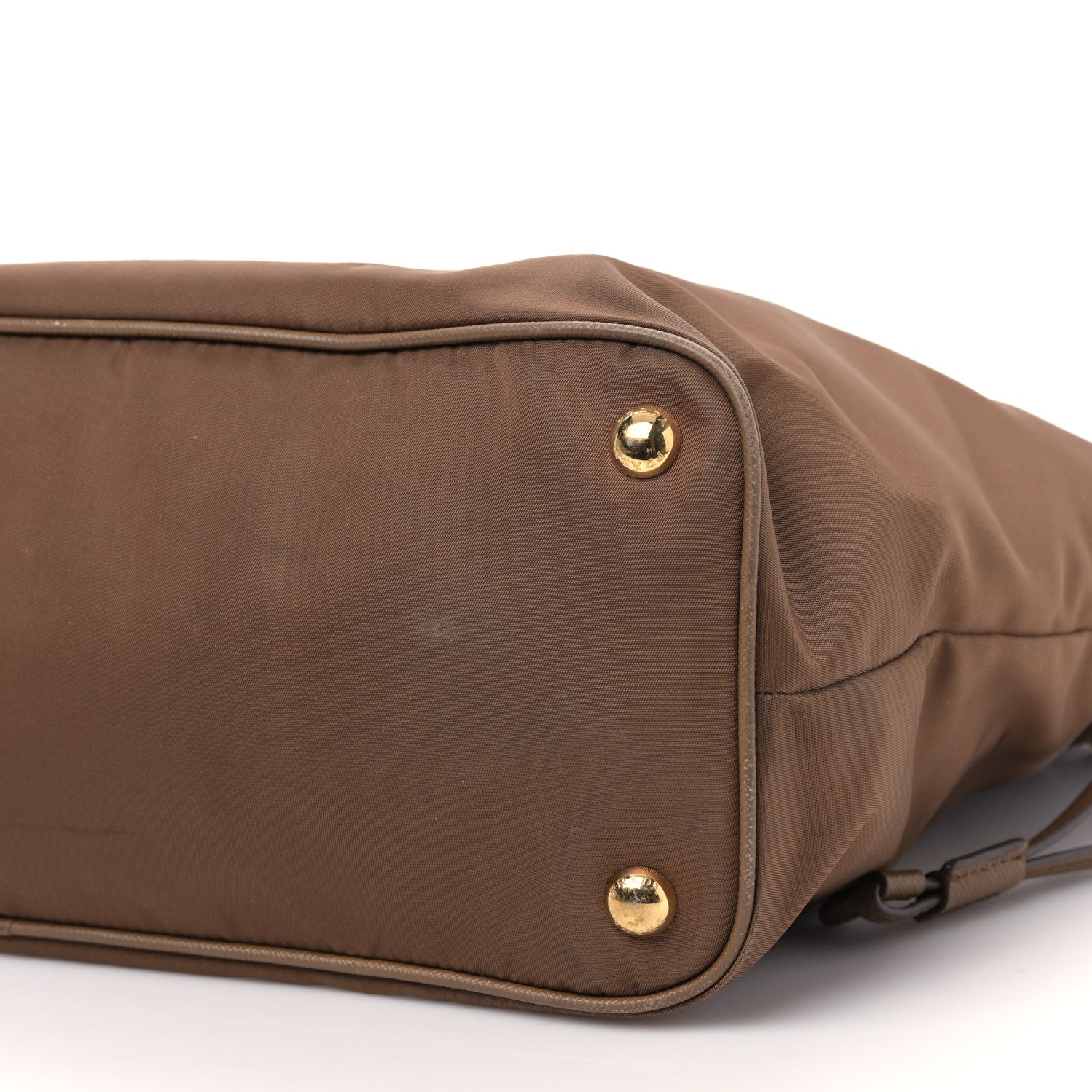 Prada Tessuto Nylon Saffiano Shopping Tote Corinto 9 of 9