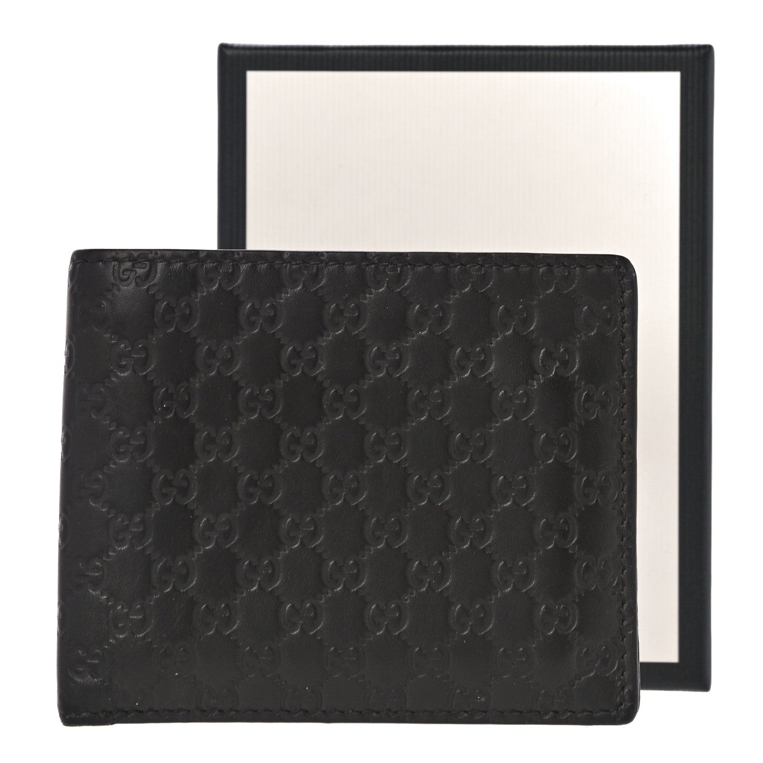 Gucci Microguccissima Bi-Fold Wallet Testa di Moro 10 of 10