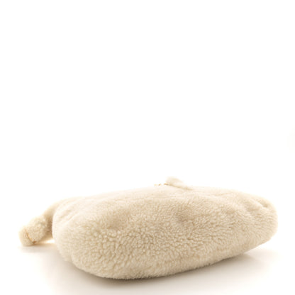 Gucci Shearling Small Jackie 1961 Shoulder Bag Ivory 4 of 10