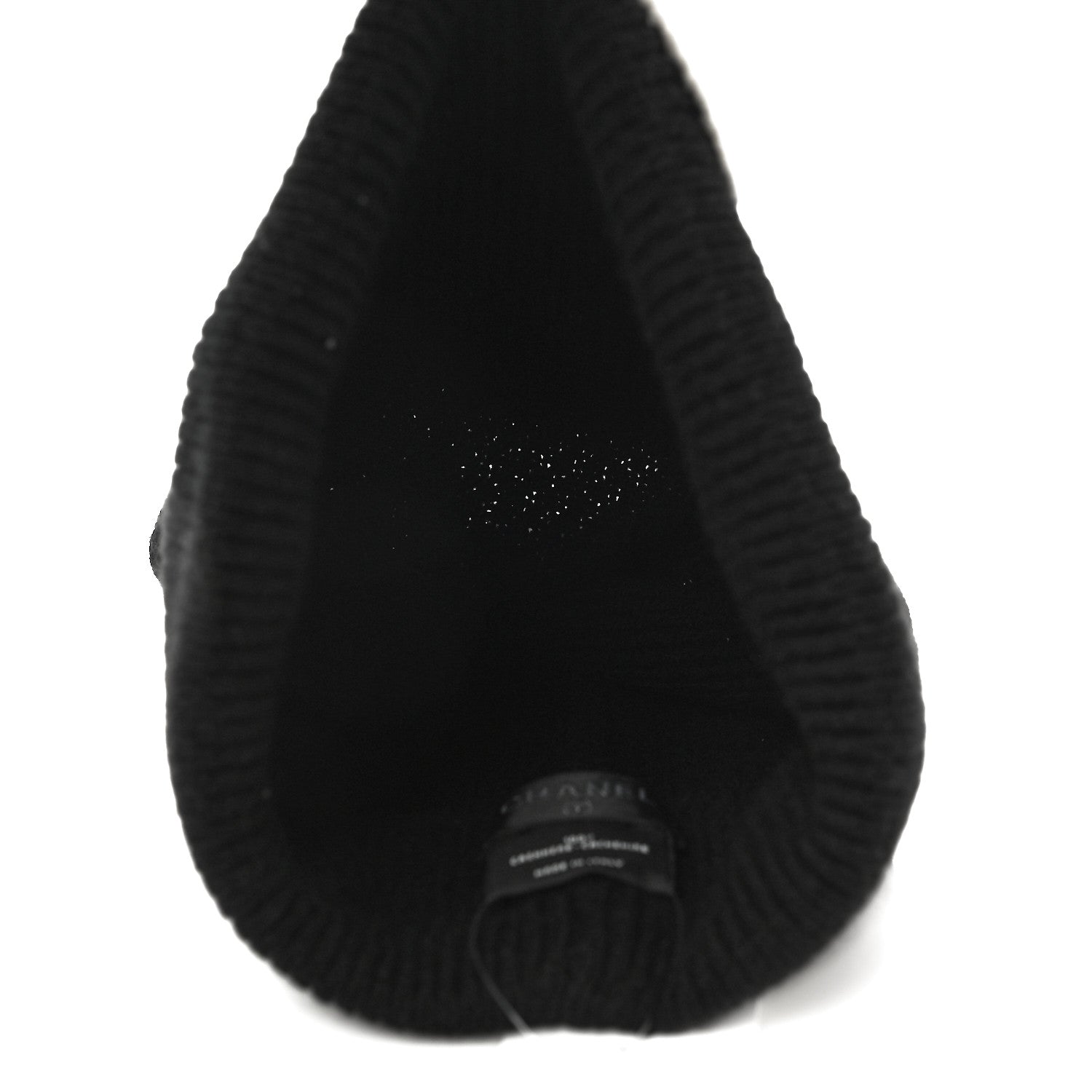 Chanel Cashmere CC Logo Beanie Hat Black 5 of 7