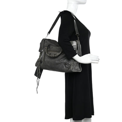 Balenciaga Chevre Classic Hardware City Plomb 3 of 16