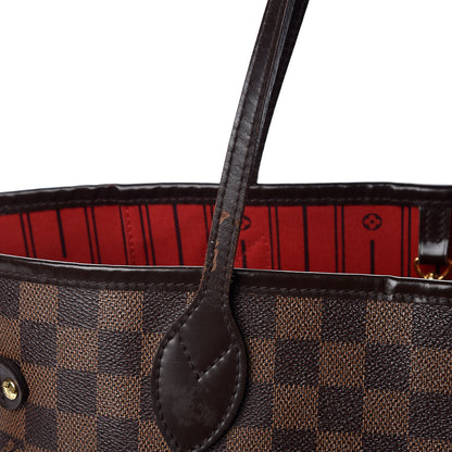 Louis Vuitton Damier Ebene Neverfull MM 21 of 22