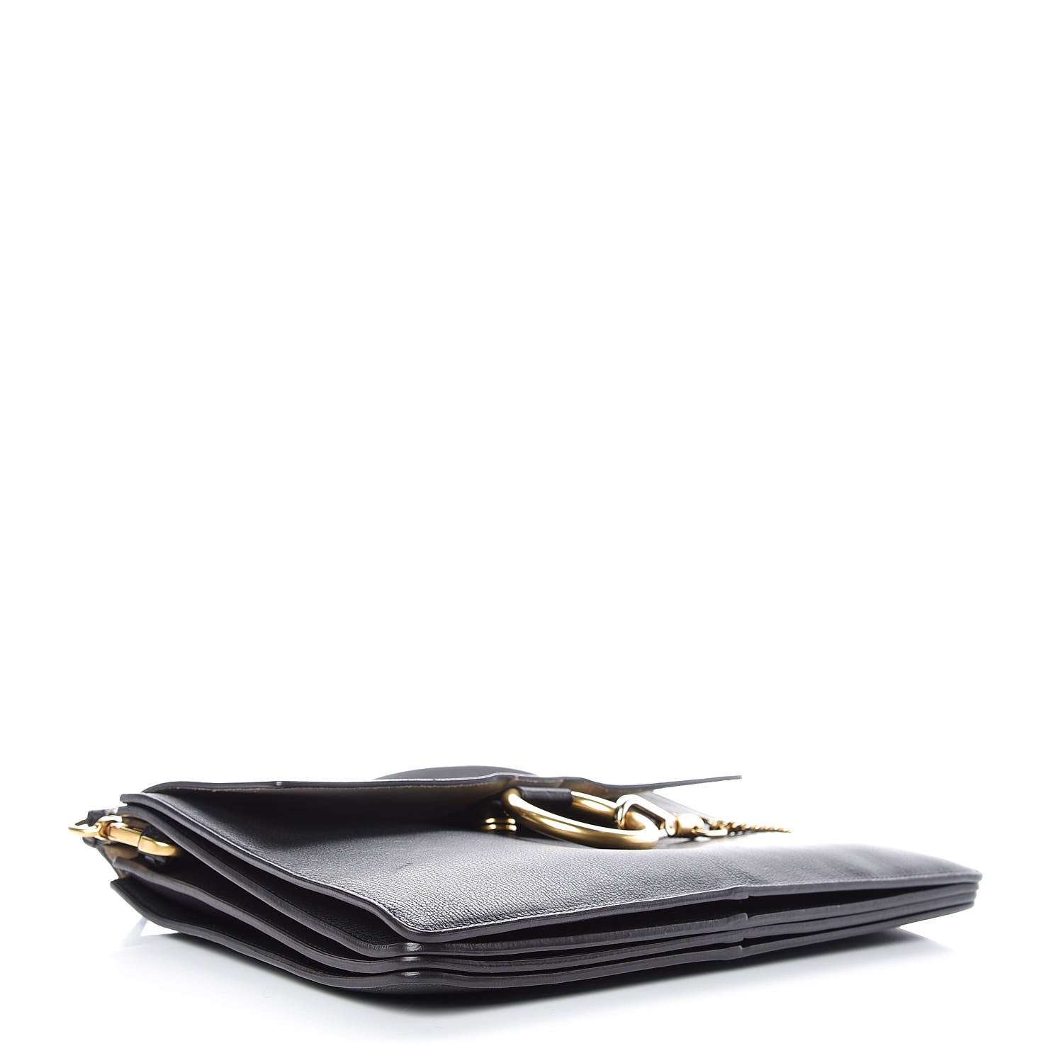 Chloe Calfskin Medium Faye Shoulder Bag Black 4 of 16