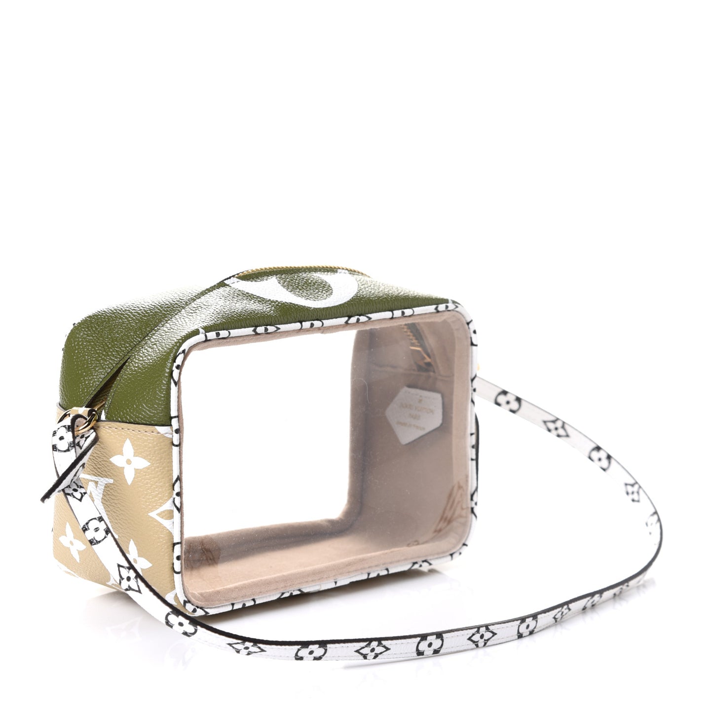 Monogram Giant Beach Pouch Kaki