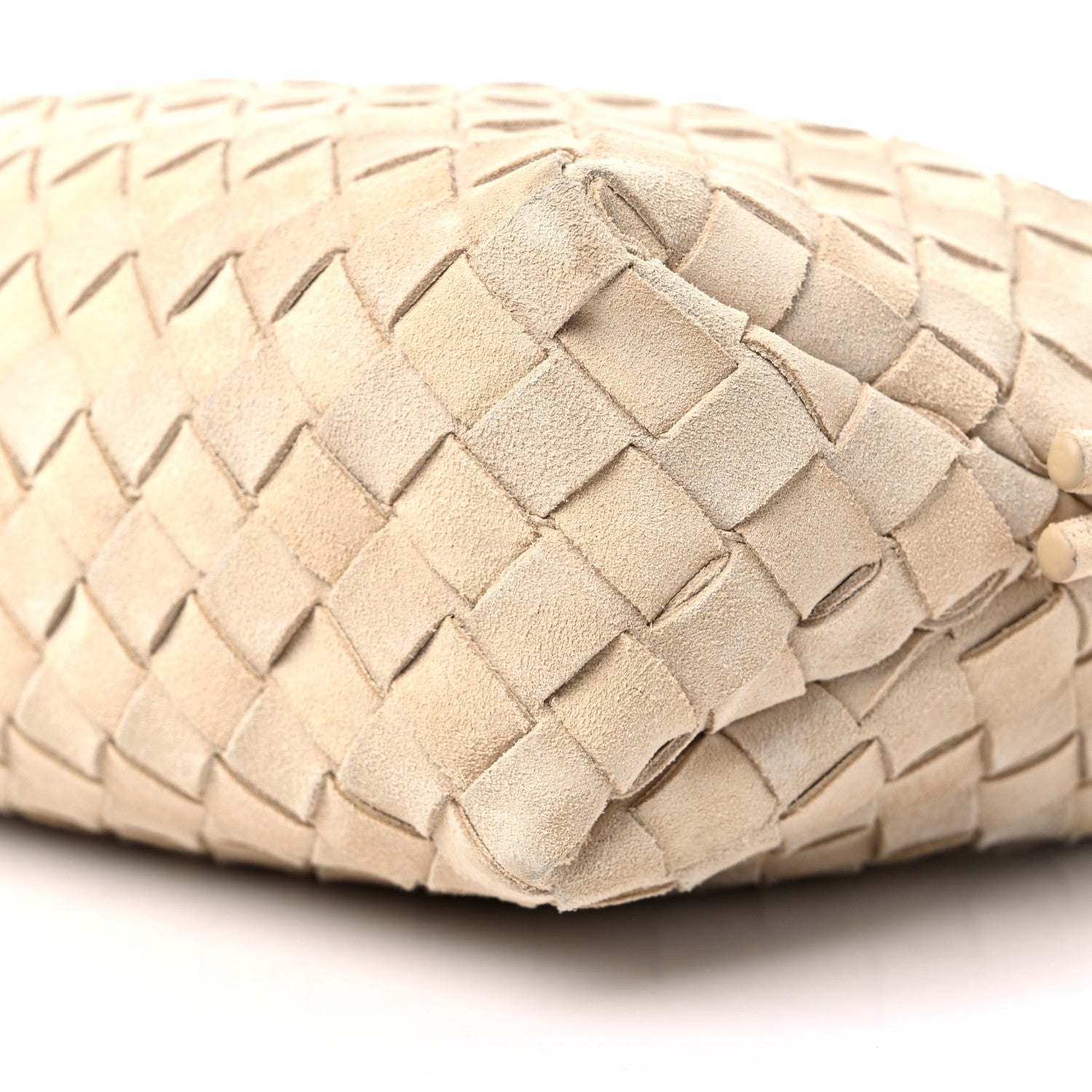 Bottega Veneta Suede Intrecciato Mini Loop Camera Bag Sand 7 of 8