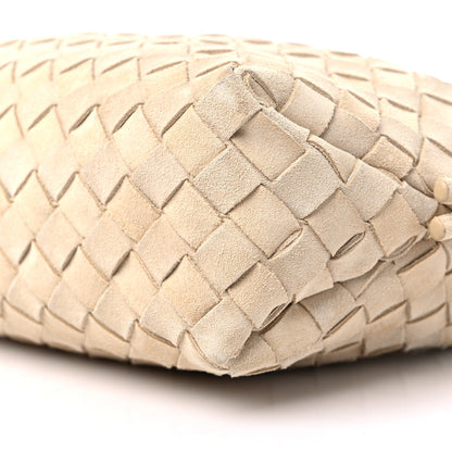 Bottega Veneta Suede Intrecciato Mini Loop Camera Bag Sand 7 of 8