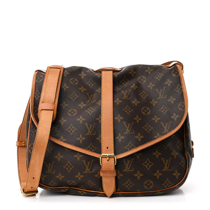 Louis Vuitton Monogram Saumur 35 1 of 9