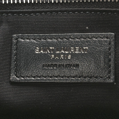 Saint Laurent Crinkled Calfskin Matelasse Monogram Medium Niki Chain Satchel Light Taupe 7 of 13